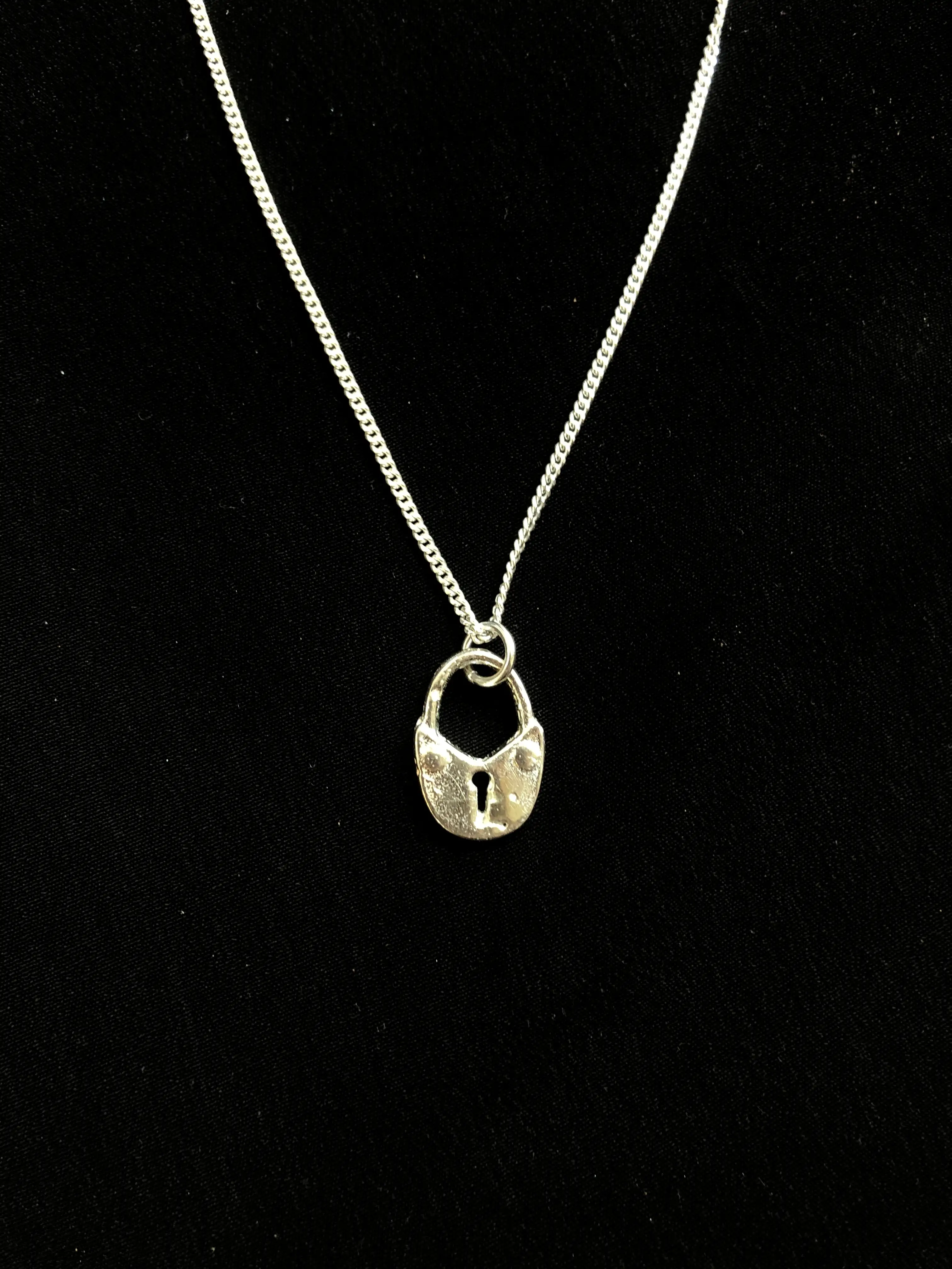 Tiny lock on chain