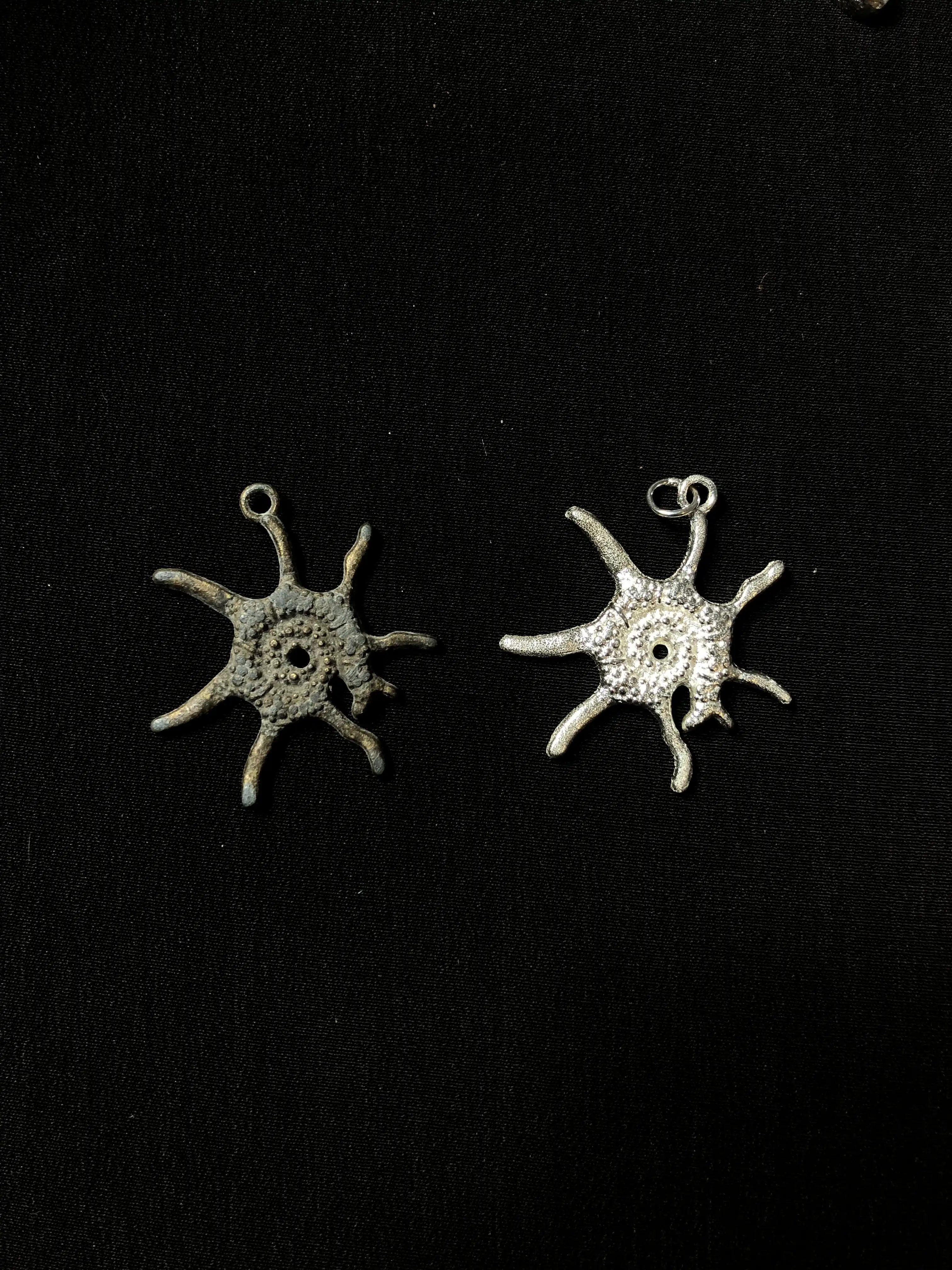 Sea Sun pendant in 925 silver
