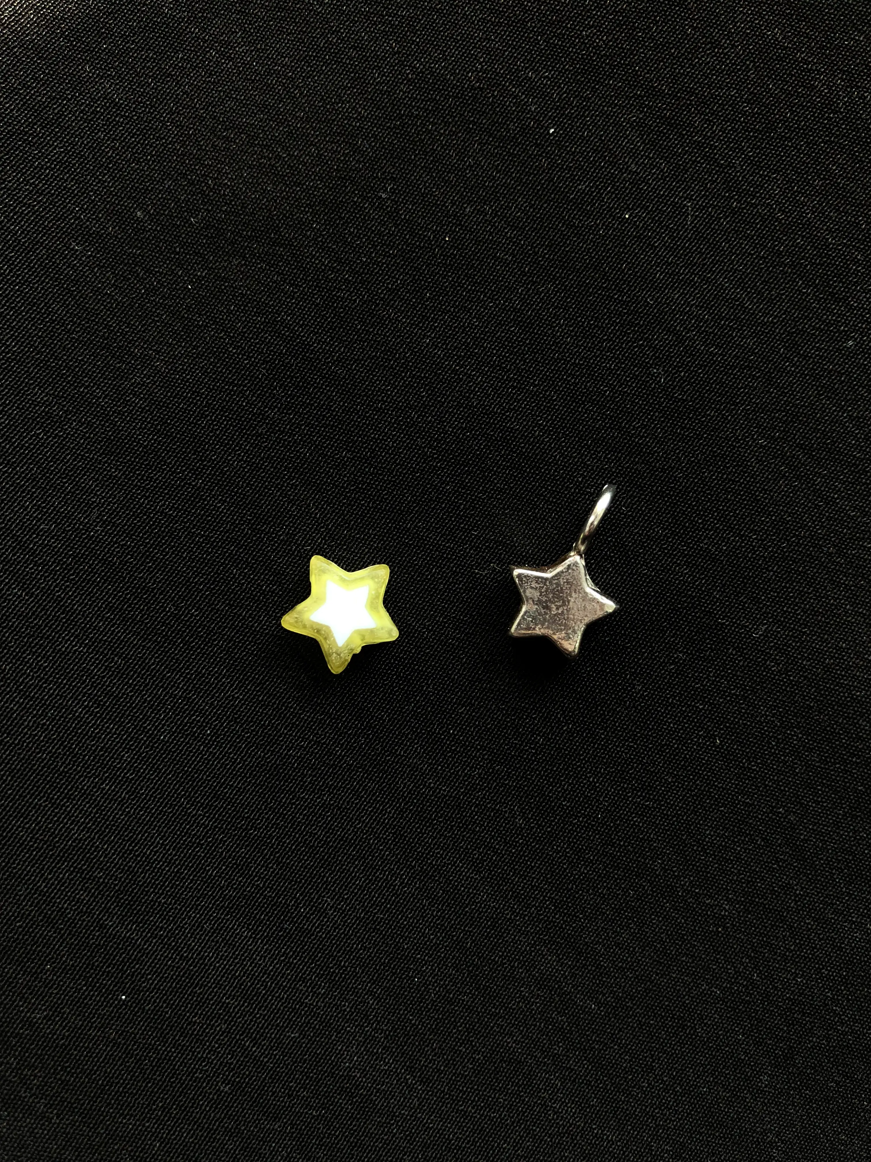 Chunky star in silver